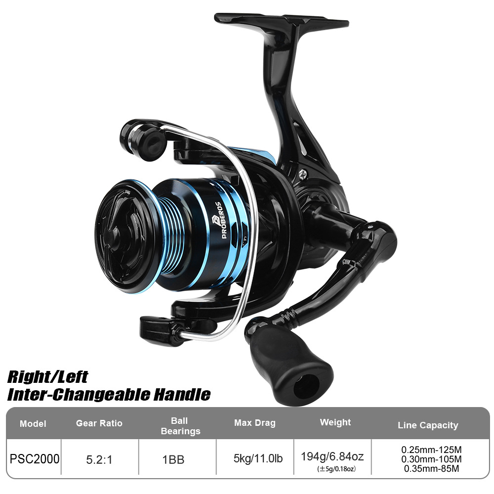 Ice Fishing Line - Metal Spinning Reel 2000 Series Ultra
