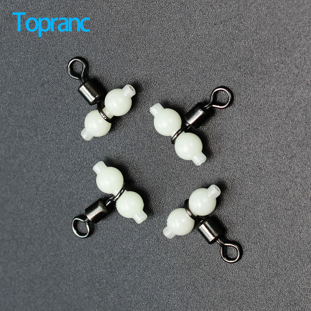Saltwater Line - Topranc 140Pcs 3 Way Fishing Swivel