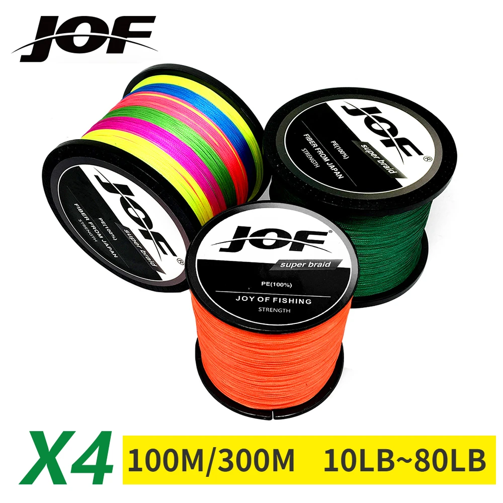Copolymer Line - JOF x4 Braided PE Fishing Line