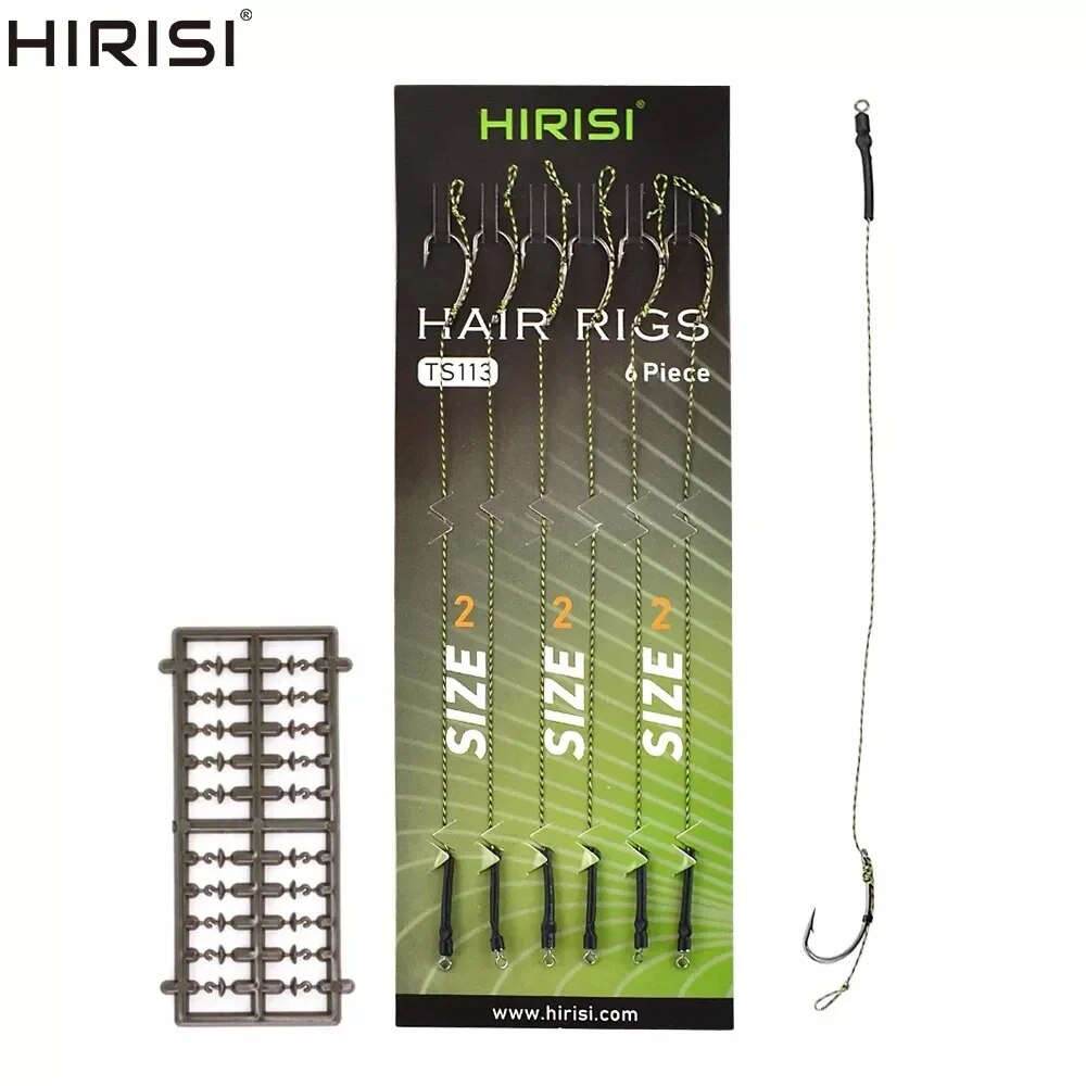 Monofilament Line - Hirisi 6pcs Carp Fishing Accessories Hair