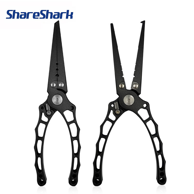 Fishing Line Cutter - ShareShark Multifunctional Fishing Pliers Stainless Steel
