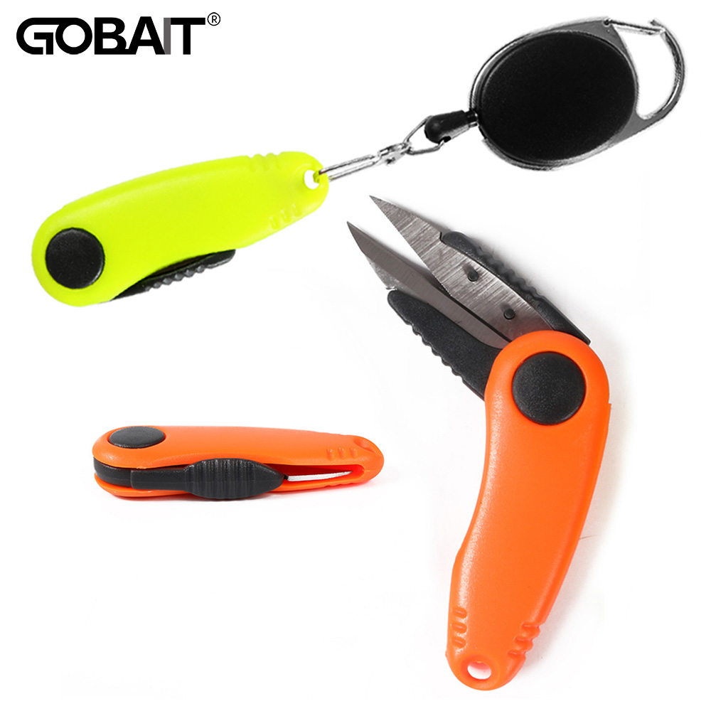 Fishing Line Cutter - Shrimp-shape Foldable Scissors Fishing Line Cutter