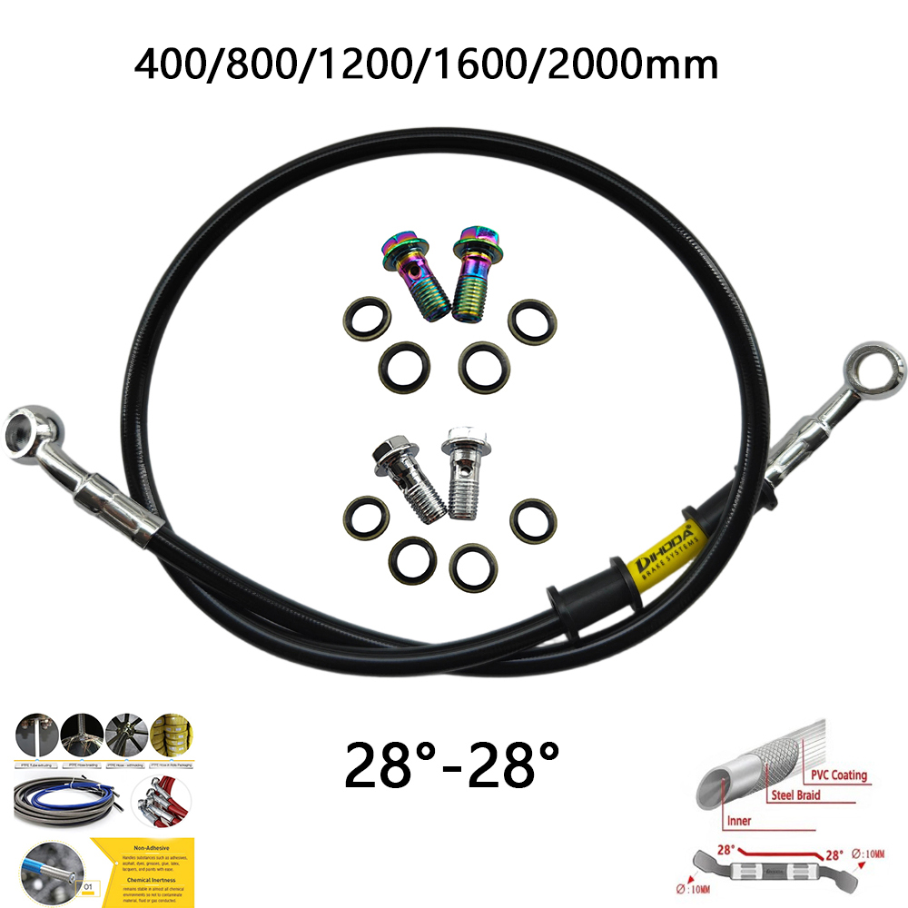 28°-28° Black Braided Stainles - Braided Line recension och pris