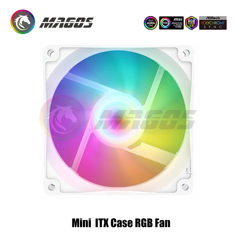 Mini ITX Case ARGB Fan 8cm 9cm - Fly Line recension och pris