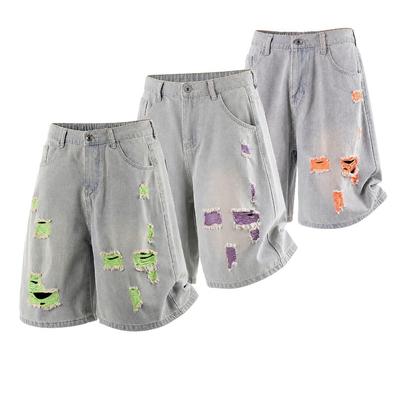 Men's Lined Ripped Denim Short - Fly Line recension och pris