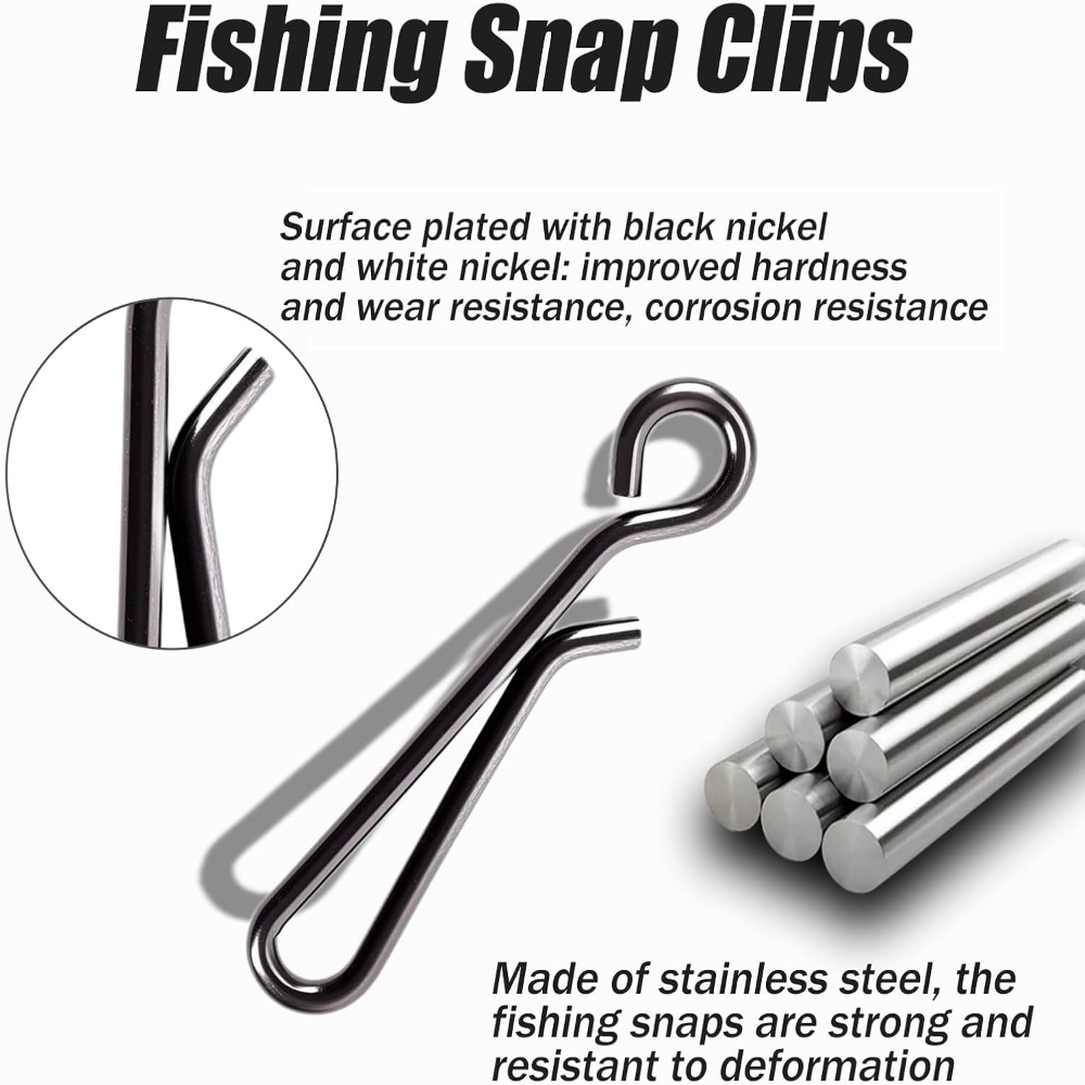 100Pcs Stainless Steel Fishing - Saltwater Line recension och pris