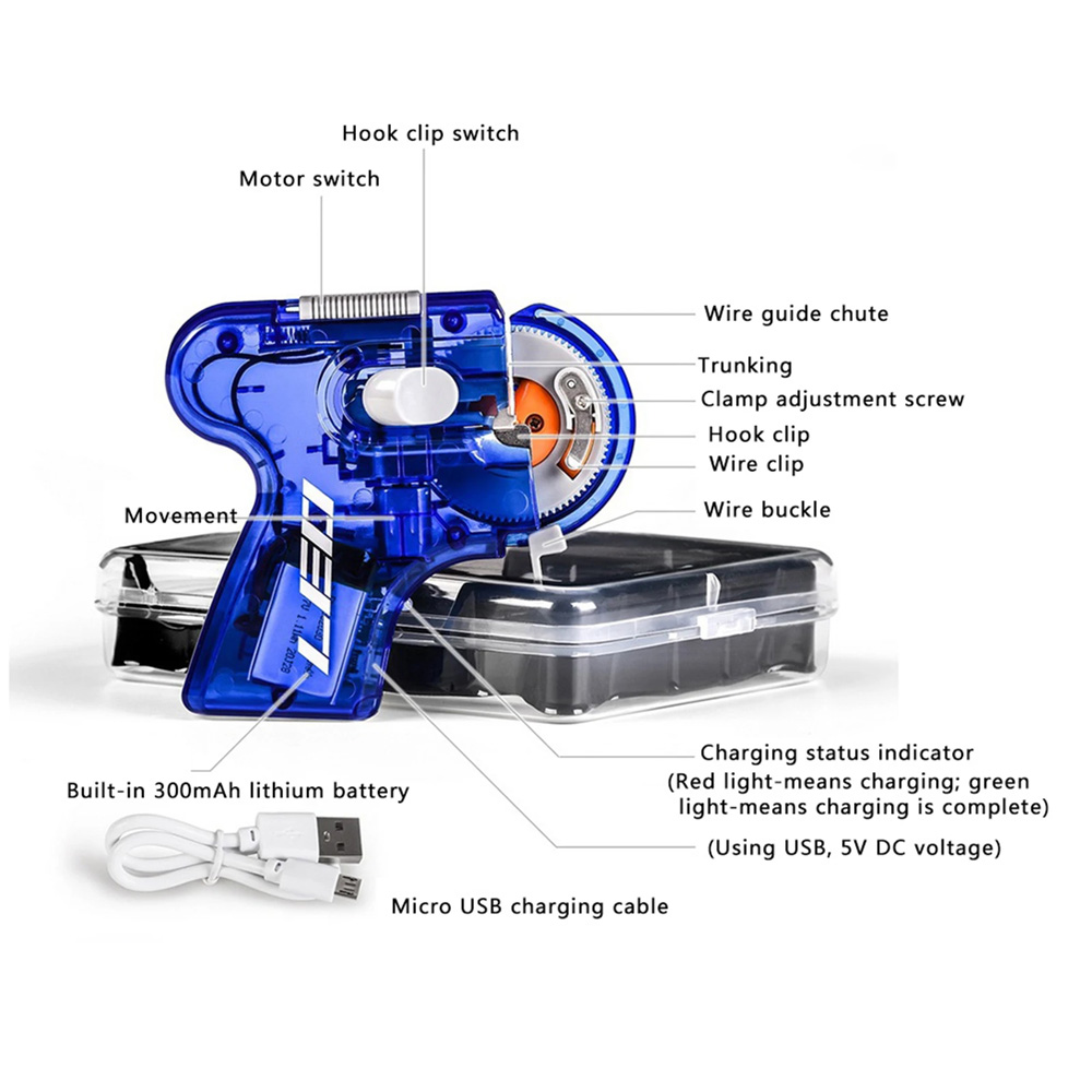 USB Charge Electric Automatic  - Fishing Line Winder recension och pris