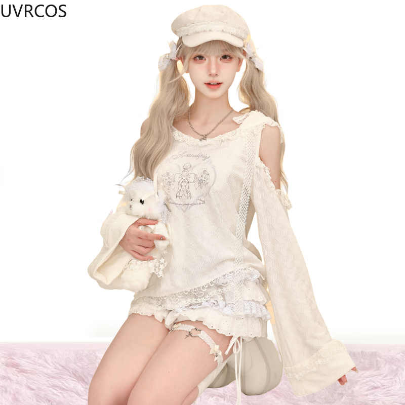 Kawaii Sweet Lolita Style Skir - Fly Line recension och pris