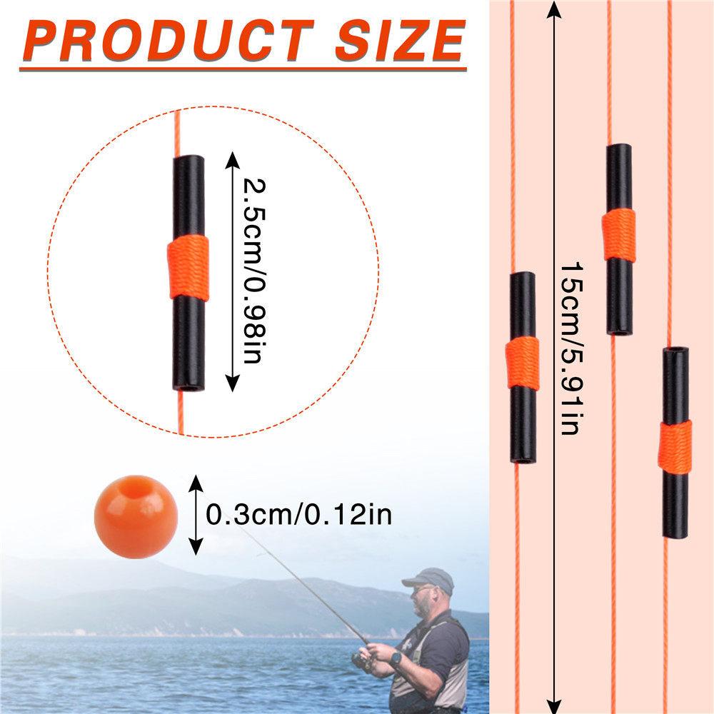 150PCS Bobber Stops Slip Bobbe - Saltwater Line recension och pris