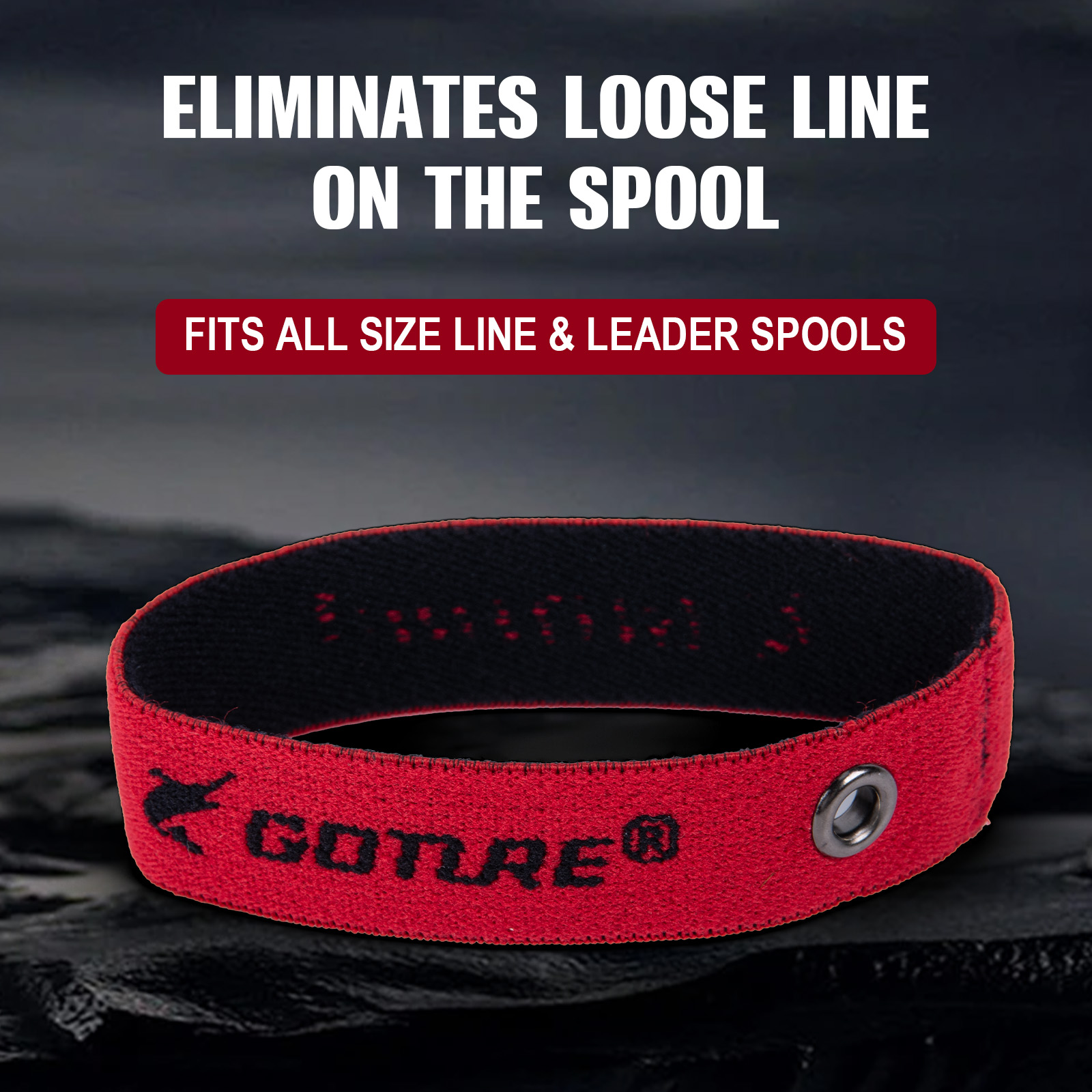 Goture Fishing Spool Line Band - Fishing Line Dispenser recension och pris