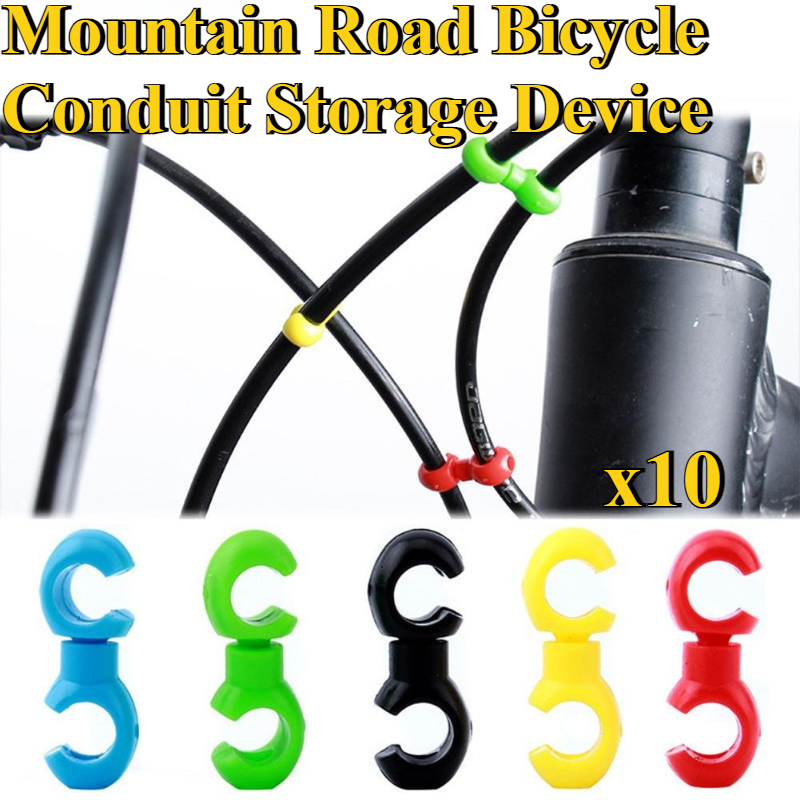 10Pcs/Set Plastics Bike Cross  - Tippet Line recension och pris