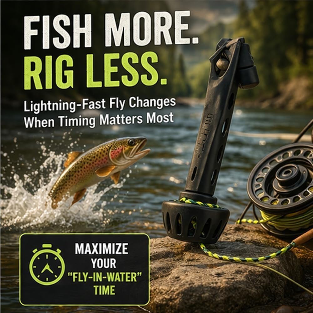 Portable Magnetic Fly Threader - Fishing Line Winder recension och pris