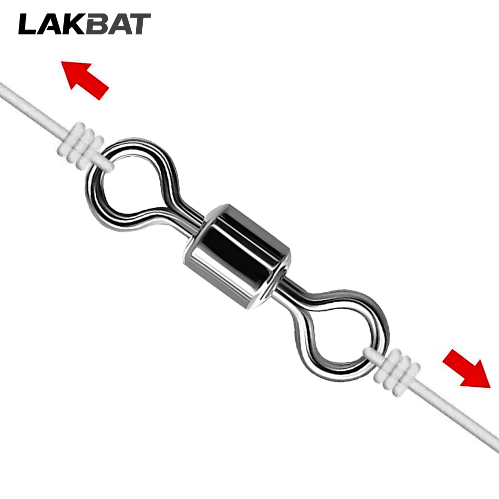 100PCS Stainless Steel Fishing - Saltwater Line recension och pris