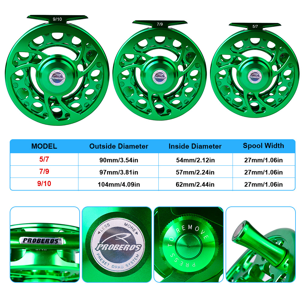 Full Metal Fly Fishing Reel Sm - Ice Fishing Line recension och pris