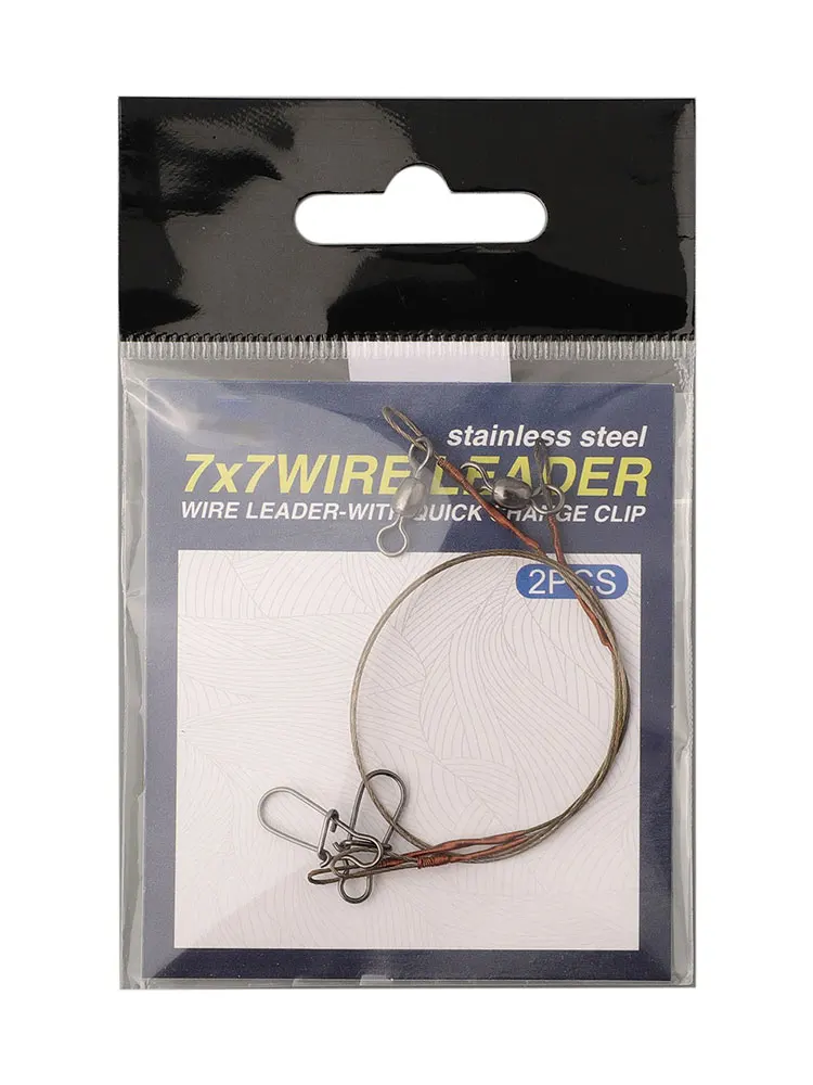 2pcs/Pack Fishing Line Steel W - Leader Line recension och pris