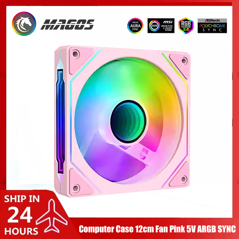 Computer Case Fan Pink 5V ARGB - Fly Line recension och pris