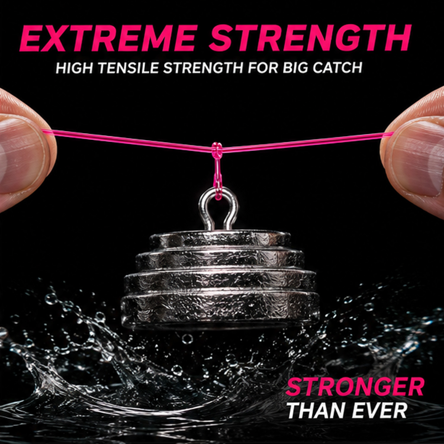 YACUMA 500M-546YDS Strong Pink - Fluorocarbon Line recension och pris