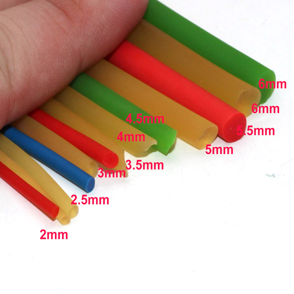 10/20m Diameter 2mm 3mm Latex  - Monofilament Line recension och pris