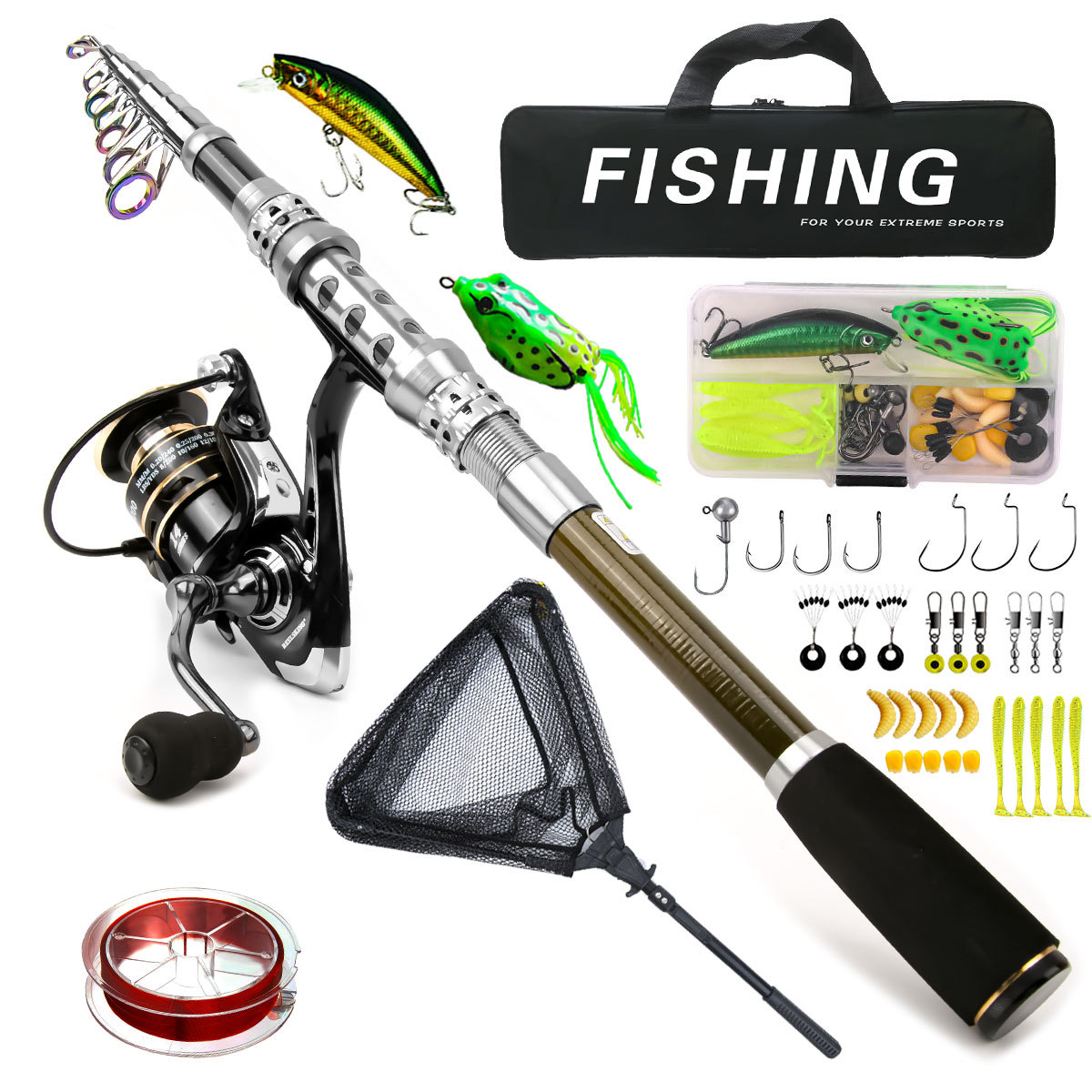 Carbon Luya Rod Wheel Set Sea  - Freshwater Line recension och pris