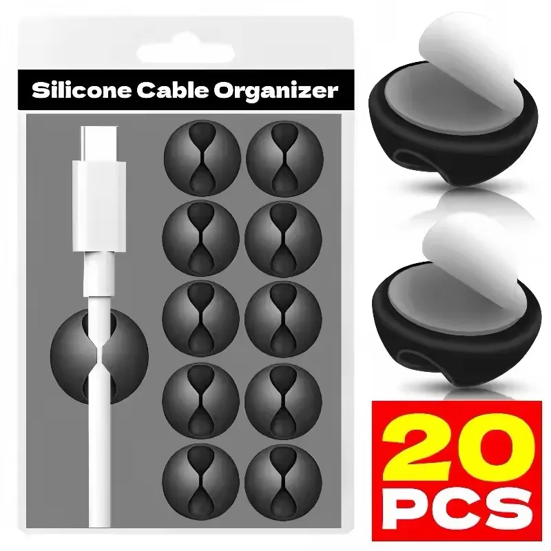 Cable Clips Phone Cord Holder  - Tippet Line recension och pris