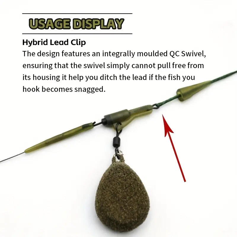 3/6pc CarpCarp Fishing Line Re - Leader Line recension och pris
