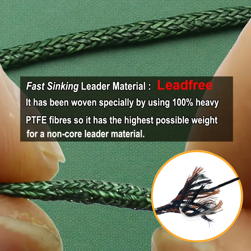 3/6pc CarpCarp Fishing Line Re - Leader Line recension och pris