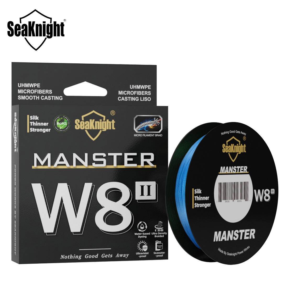 SeaKnight Brand W8 II 300M PE  - Ice Fishing Line recension och pris