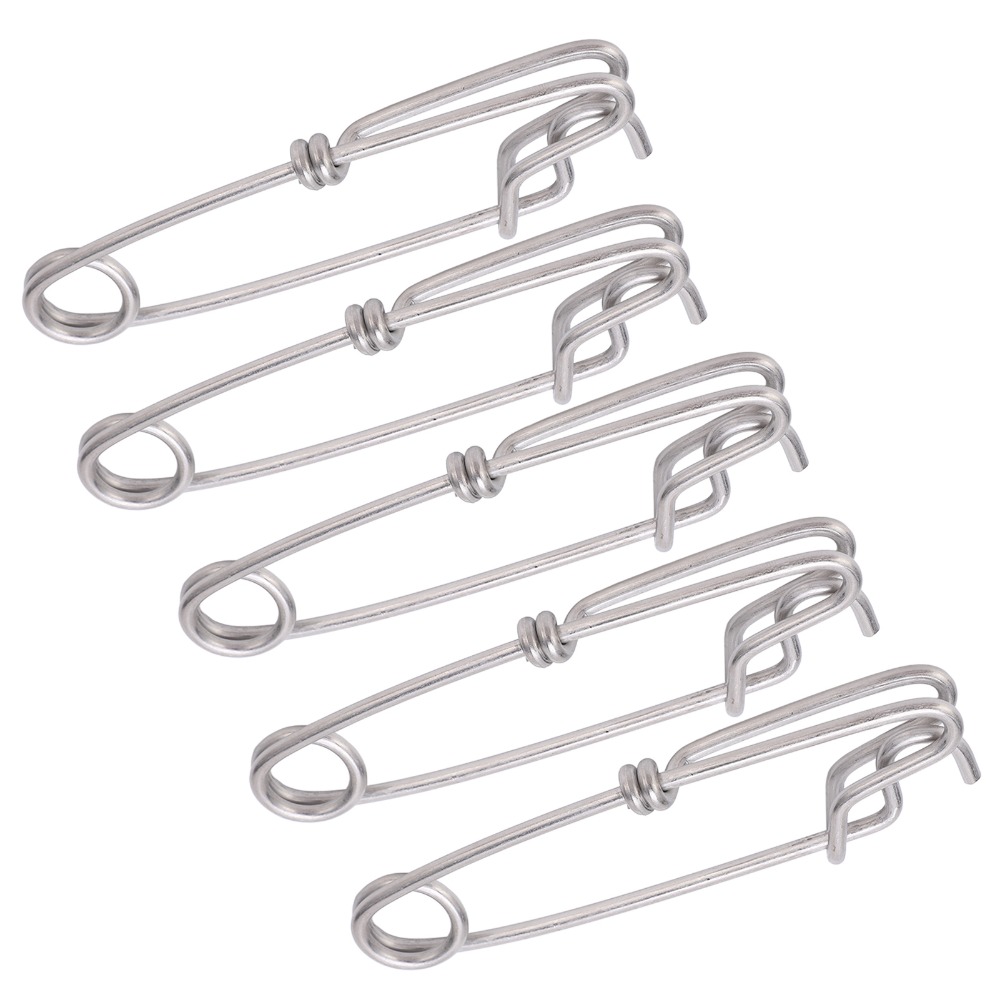 5PCS Durable Stainless Steel L - Saltwater Line recension och pris