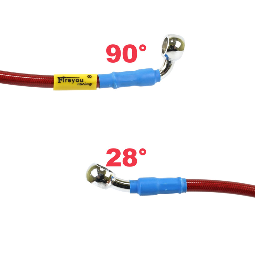 400mm-2400mm Brake Hose Hydrau - Braided Line recension och pris