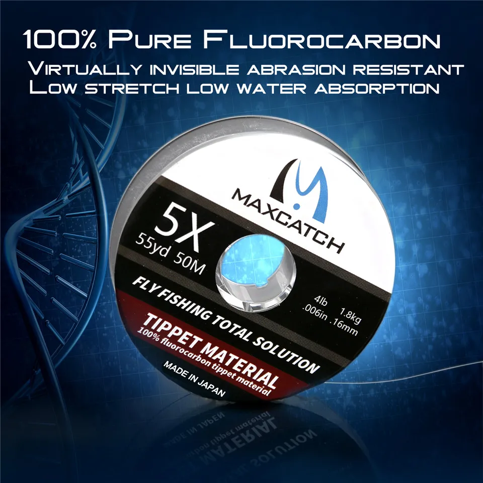 MAXCATCH 1PC/2PC Fluorocarbon  - Fluorocarbon Line recension och pris