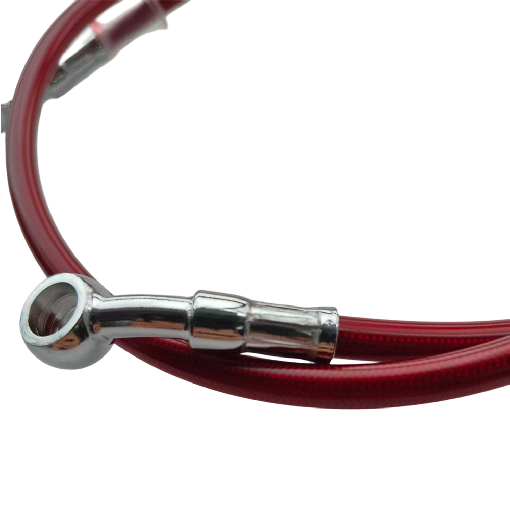 28-28 Red Universal Motorcycle - Braided Line recension och pris