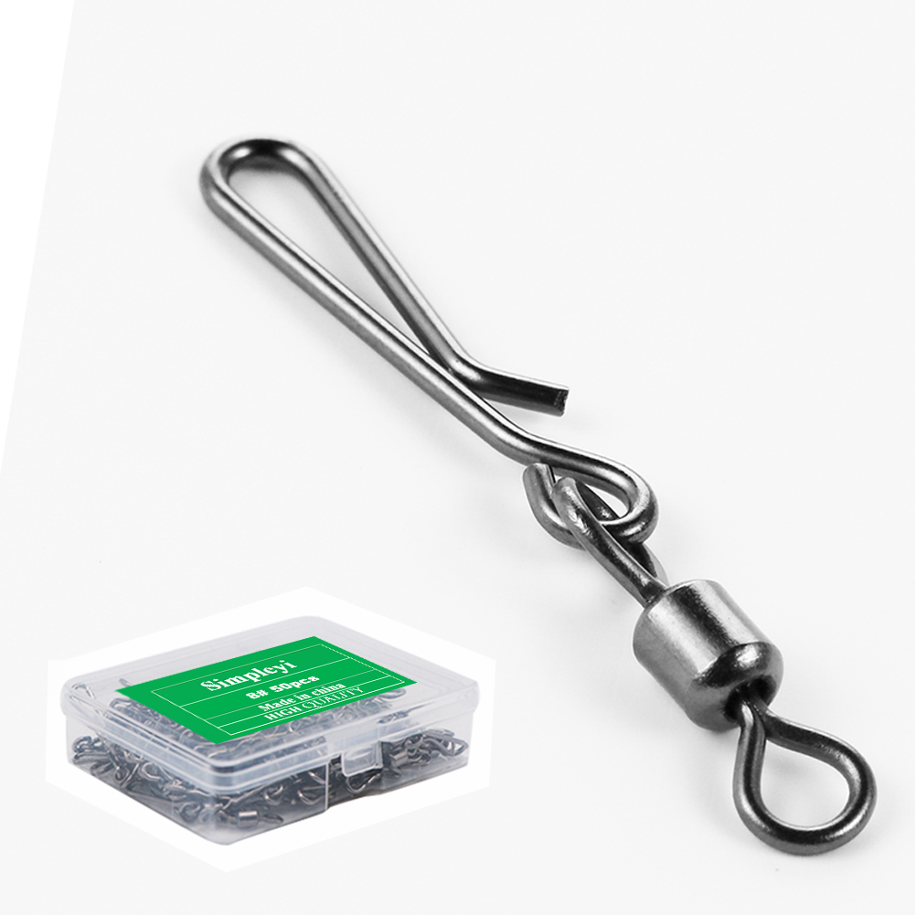 50pcs Box Rolling Swivel With  - Fishing Line Box recension och pris